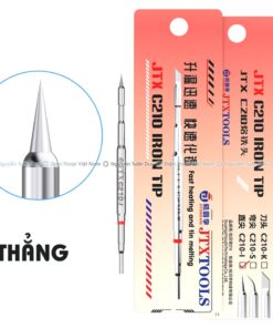 Mũi Hàn C210 JTX Cong Thẳng Dao