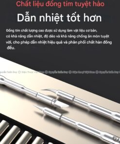 Mũi Hàn C210 JTX Cong Thẳng Dao