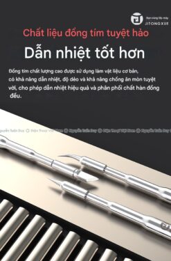 Mũi Hàn C210 JTX Cong Thẳng Dao