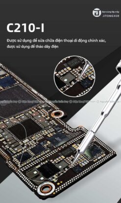 Mũi Hàn C210 JTX Cong Thẳng Dao