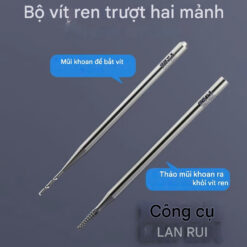 Mũi khoan mở ốc đuôi Lanrui U8S