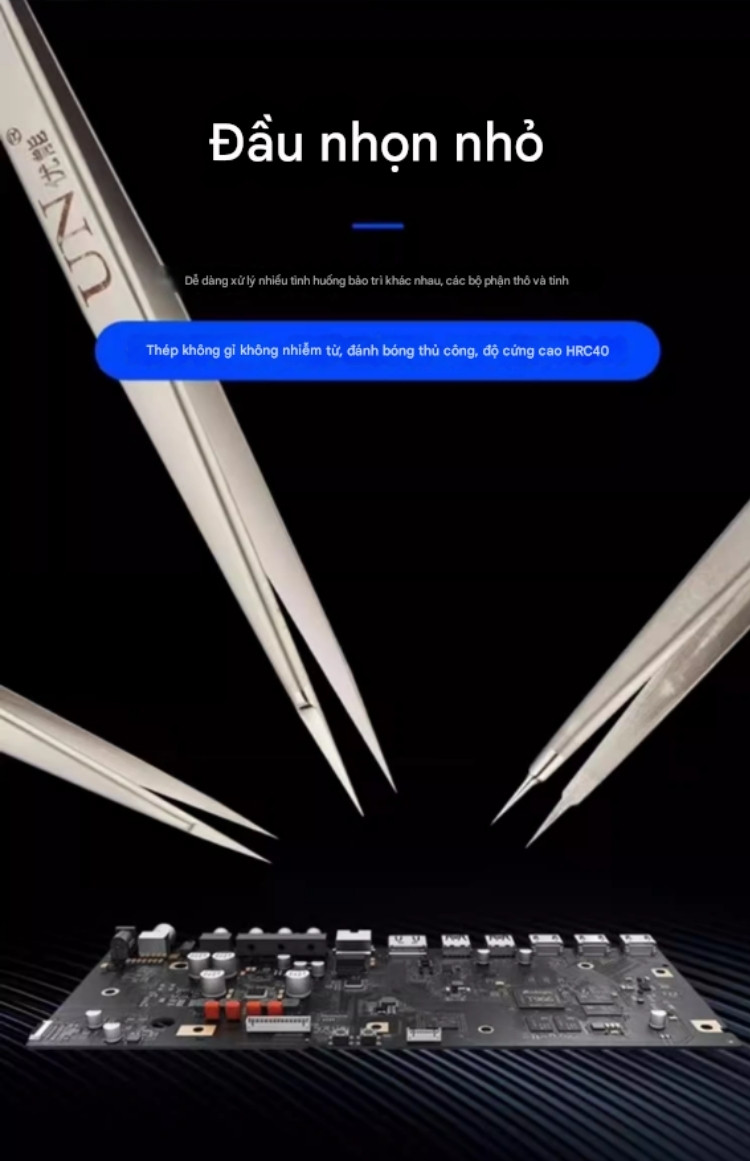 Nhip UN-10 - 1 Panh Nhíp UN 10 siêu nhọn