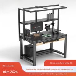 Bàn làm việc YCS cho thợ điện tử thiết kế nhiều tầng chắc chắn