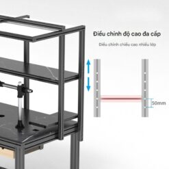 Bàn làm việc YCS cho thợ điện tử thiết kế nhiều tầng chắc chắn