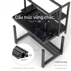 Bàn làm việc YCS cho thợ điện tử thiết kế nhiều tầng chắc chắn