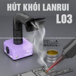 Máy hút khói Lanrui L03 lực hút mạnh giúp hút khói - mùi nhanh hơn