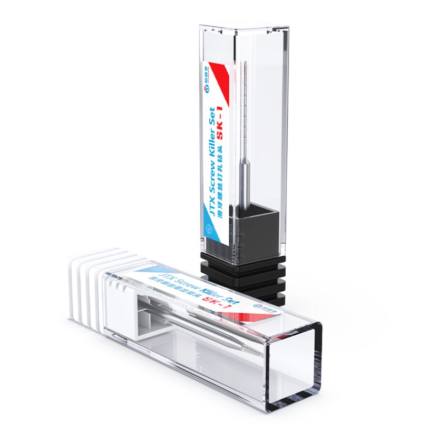 Mũi khoan mở ốc đuôi bị toét JTX SK-1