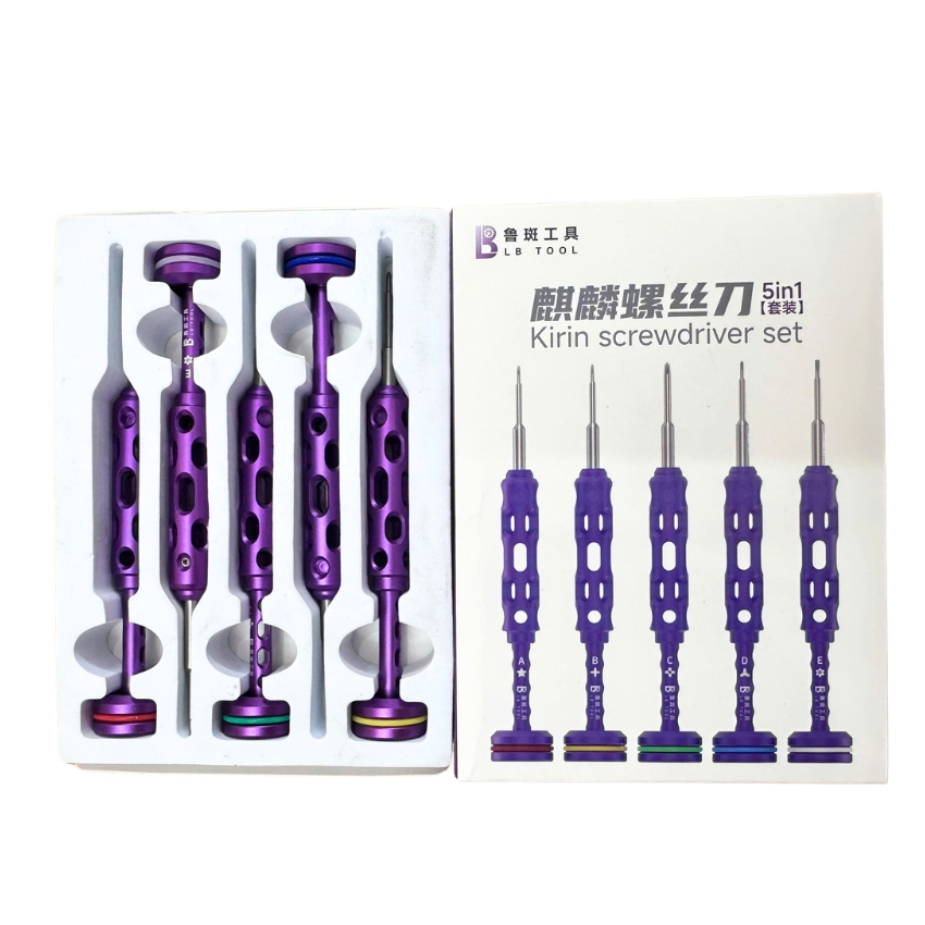 Bộ tô vít Luban Kirin tím