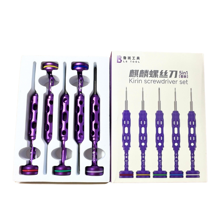 Bộ tô vít Luban Kirin tím