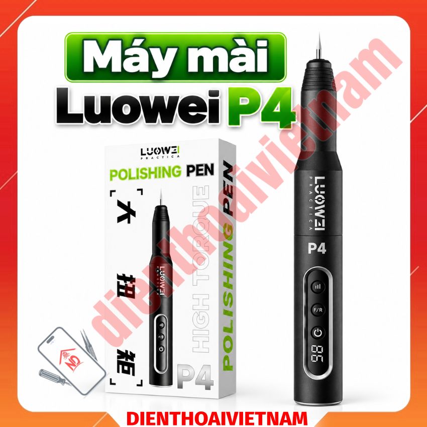 Máy mài Luowei P4 kèm 8 đầu mài đa năng