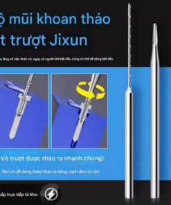 Mũi khoan mở ốc đuôi bị toét JTX SK-1
