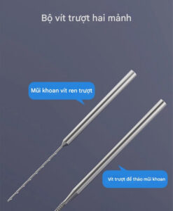 Mũi khoan mở ốc đuôi bị toét JTX SK-1