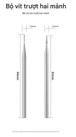 Mũi khoan mở ốc đuôi bị toét MaAnt