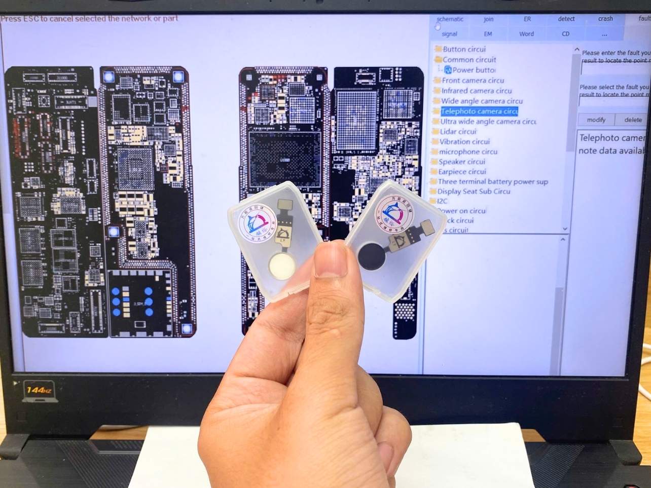 nut home iphone 6s - 2 Nút home iPhone 6S Trắng - Đen