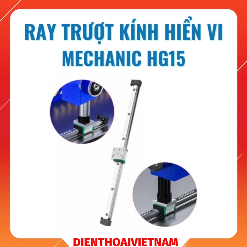 ray truot kinh hien vi mechanic hg15 - 1 Ray trượt kính hiển vi Mechanic HG15