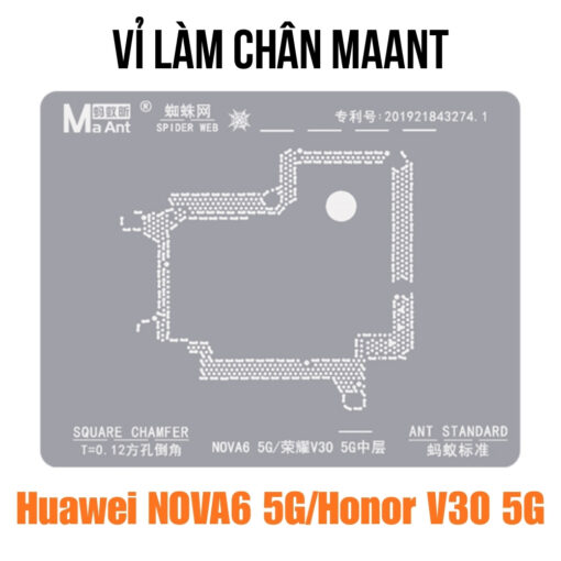Vỉ làm chân MaAnt Huawei NOVA6 5G/Honor V30 5G