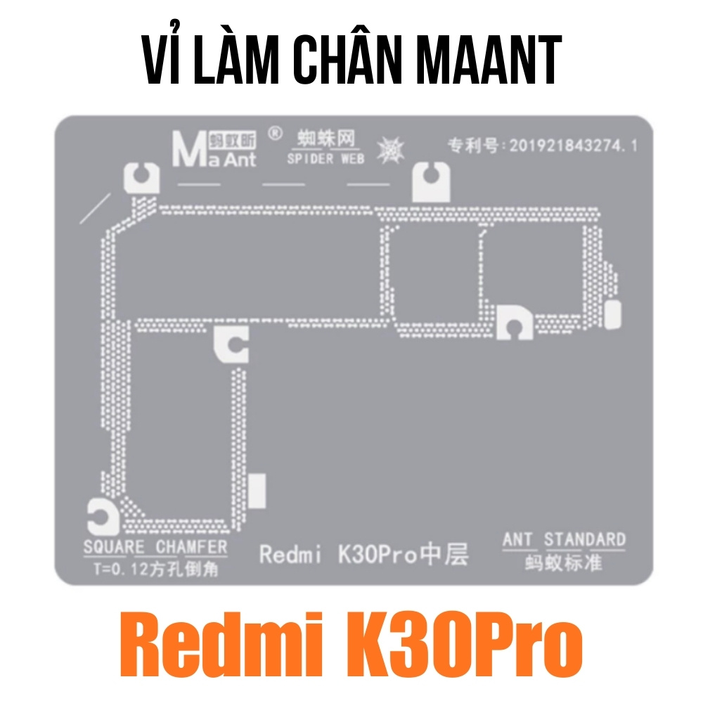 vi lam chan maant - 11 Vỉ làm chân MaAnt Redmi K30Pro