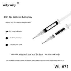 Thiếc nước Wylie WL-671