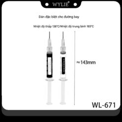 Thiếc nước Wylie WL-671