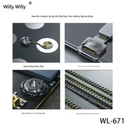 Thiếc nước Wylie WL-671