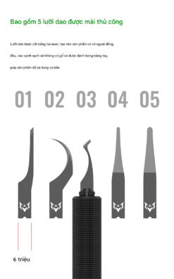 Bộ dao đục móc CPU Mechanic