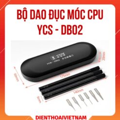 Bộ dao đục móc CPU YCS-DB02 + 6 lưỡi dao, chống tĩnh điện, siêu nhẹ