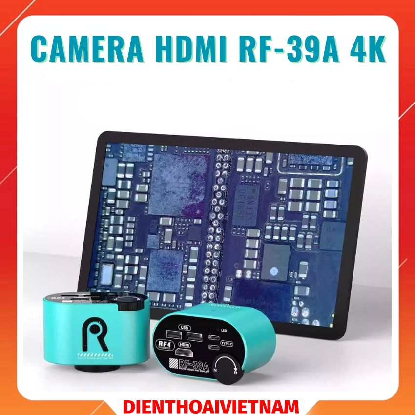 Camera HDMI RF4 RF-39A 4K Kính hiển vi
