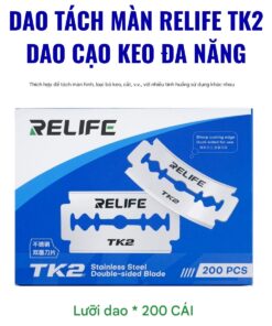 Dao tách màn Relife TK2, dao cạo keo đa năng