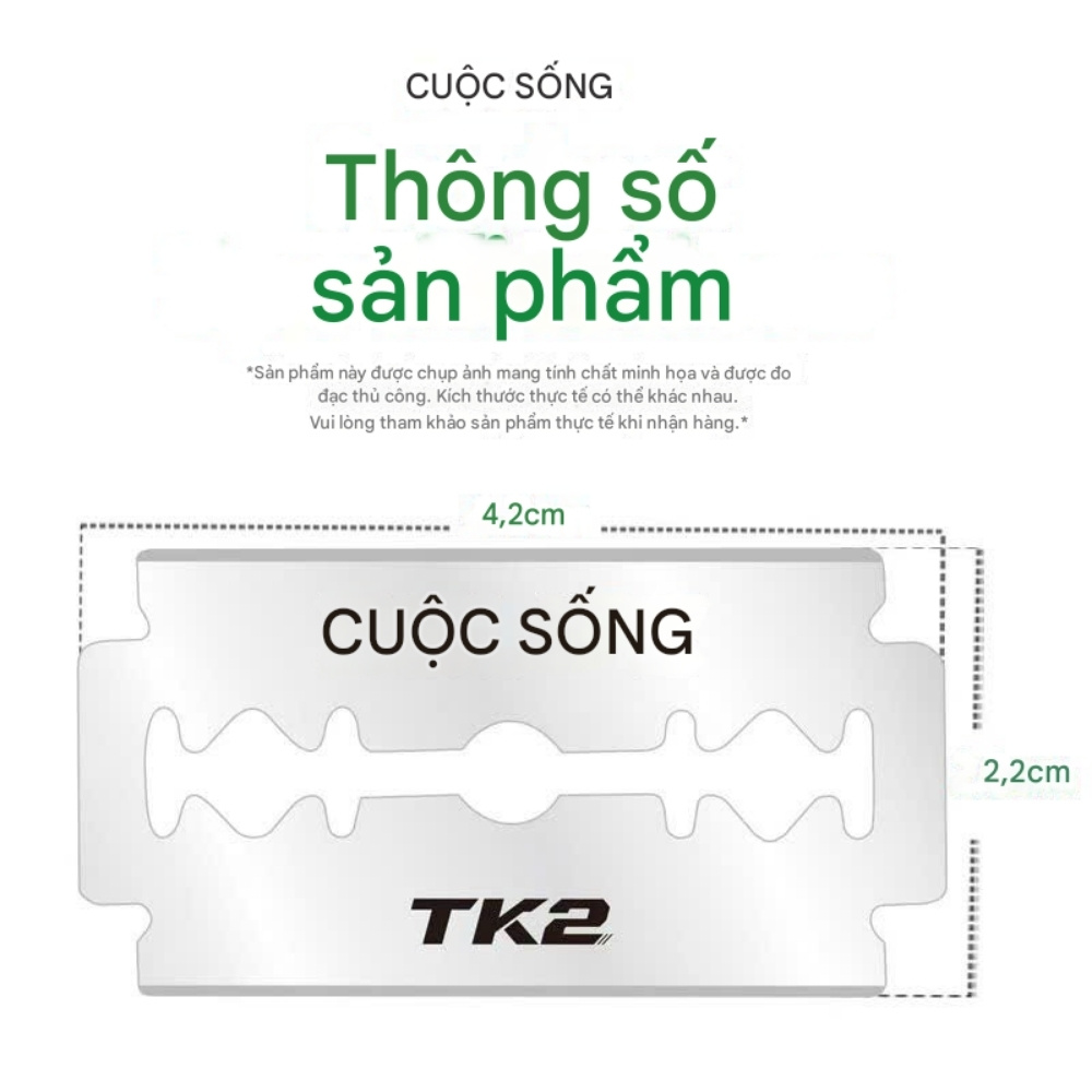 Dao tách màn Relife TK2, dao cạo keo đa năng