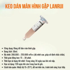 Keo dán màn hình gập Lanrui