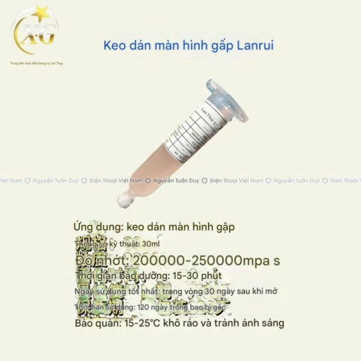 Keo dán màn hình gập Lanrui