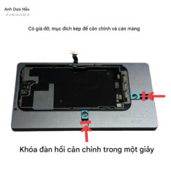 Khuôn ép kính liền ron iPhone 12 - 17 ProMax Dark Horse