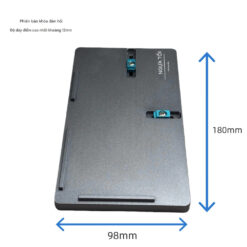 Khuôn ép kính liền ron iPhone 12 - 17 ProMax Dark Horse