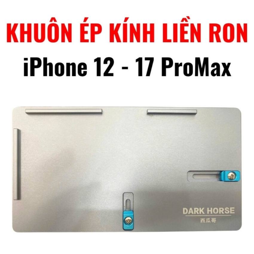 khuon ep kinh lien ron iphone 12 - 17promax - 2 Khuôn ép kính liền ron iPhone 12 – 17 ProMax Dark Horse
