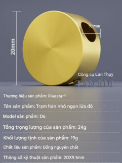 Đế gia nhiệt Lanrui D6 mini