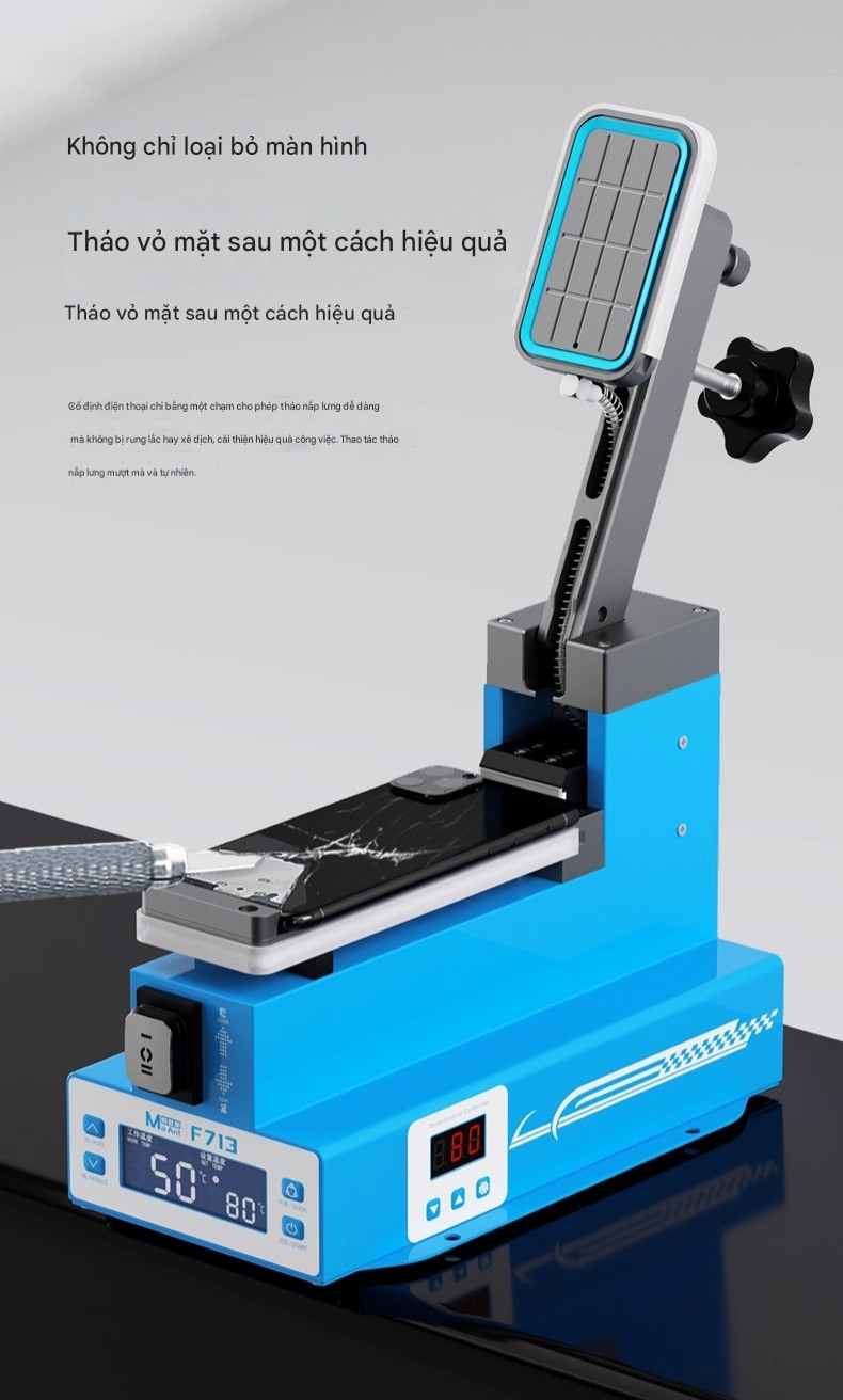 May tach nhiet nhac man MaAnt F713 - 13 Máy tách nhiệt nhấc màn MaAnt F713 Màn Hình Cong - Thẳng