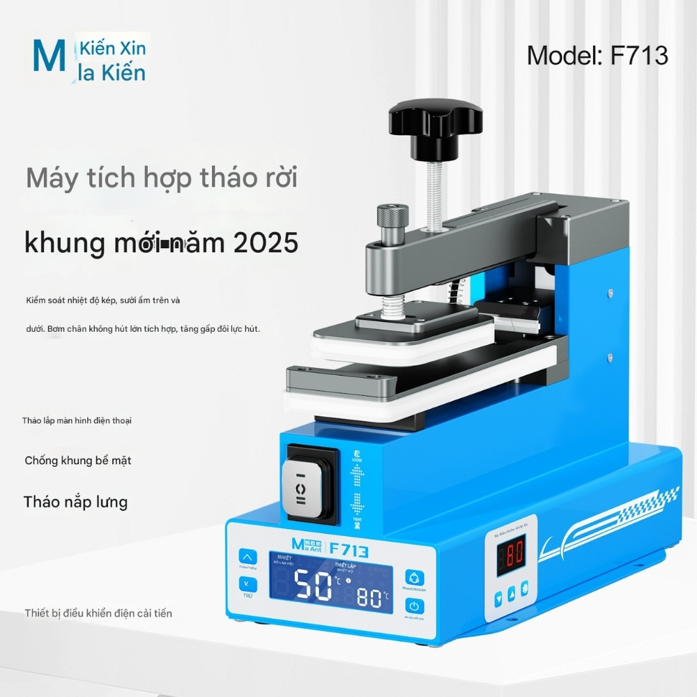May tach nhiet nhac man MaAnt F713 - 13 Máy tách nhiệt nhấc màn MaAnt F713 Màn Hình Cong - Thẳng