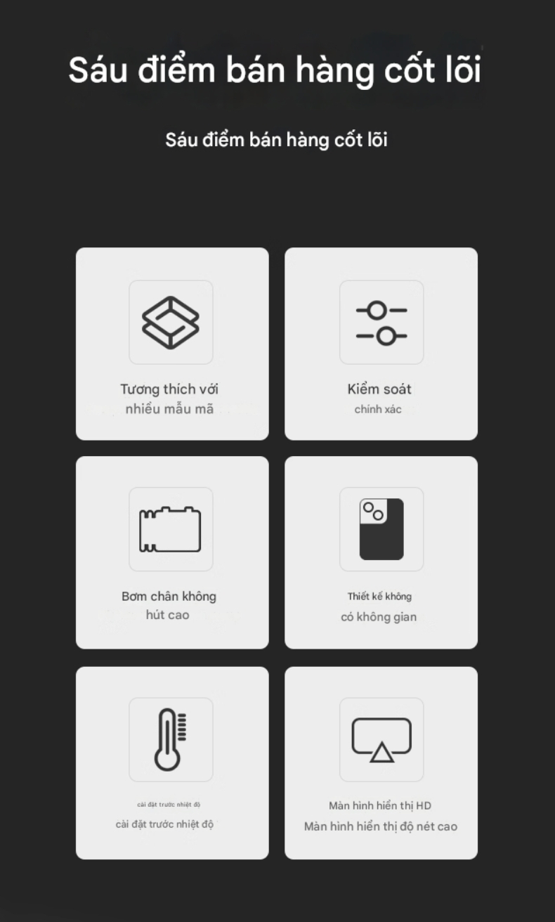 May tach nhiet nhac man MaAnt F713 - 13 Máy tách nhiệt nhấc màn MaAnt F713 Màn Hình Cong - Thẳng
