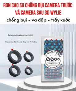 Ron cao su chống bụi camera trước và camera sau 3D Wylie