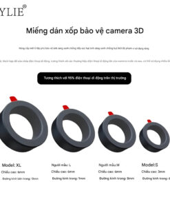 Ron cao su chống bụi camera trước và camera sau 3D Wylie