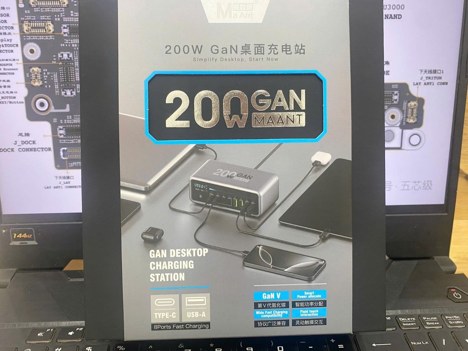 Sac 8 cong MaAnt MT-P200 200W - 3 Sạc 8 cổng MaAnt MT-P200 200W