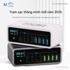 Sạc 8 cổng MaAnt MT-P200 200W