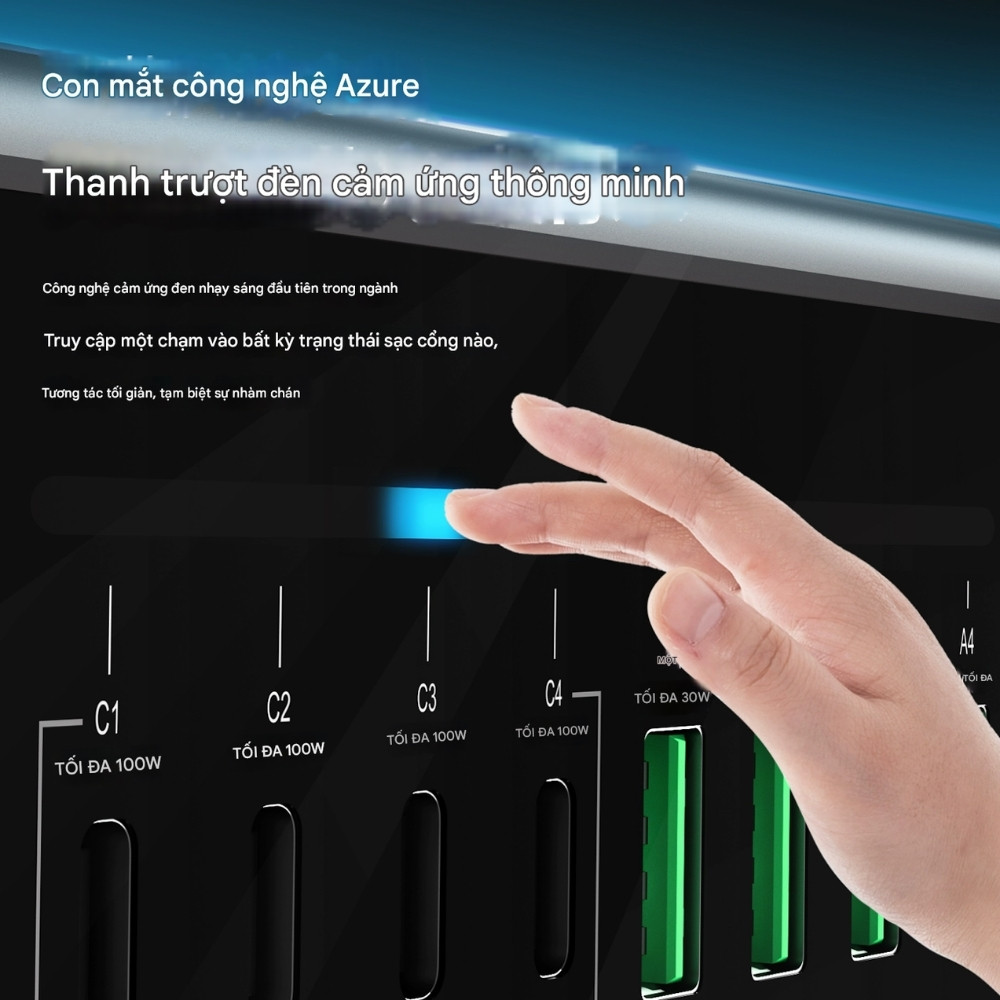 Sac 8 cong MaAnt MT-P200 200W - 7 Sạc 8 cổng MaAnt MT-P200 200W