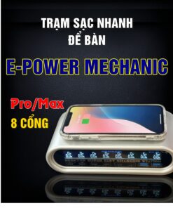 Sạc 8 cổng E-power Mechanic đa năng