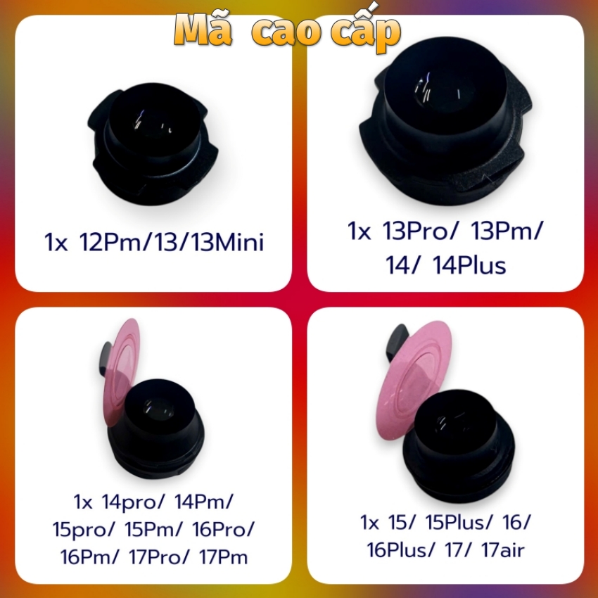 Thấu camera iPhone (trước - sau) từ 11 - 17 ProMax - Ảnh 6