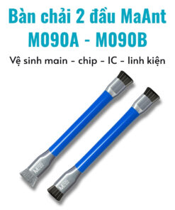 Bàn chải 2 đầu MaAnt M090A M090B vệ sinh main, chip, IC