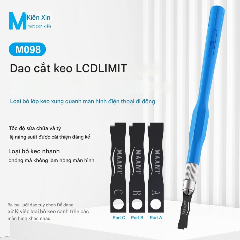 dao cao keo man hinh MaAnt M098 - 1 Dao cạo keo màn hình MaAnt M098