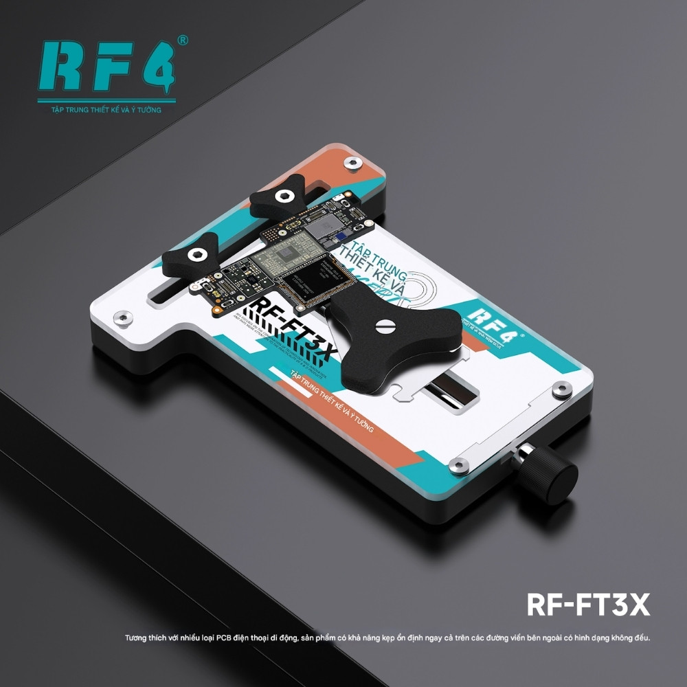 de kep main rf4 rf-ft3x - 1 Đế kẹp main RF4 RF-FT3X kẹp cpu, ic, ổ cứng đa năng