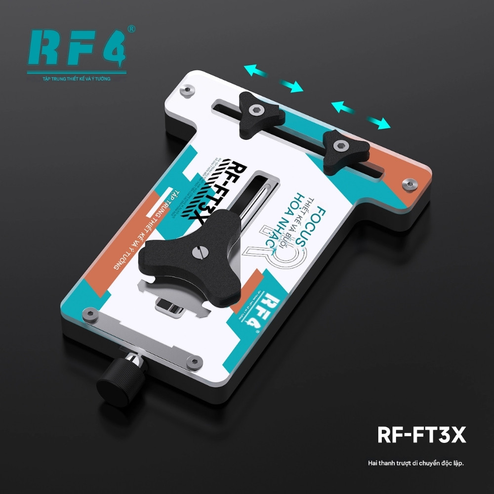 de kep main rf4 rf-ft3x - 1 Đế kẹp main RF4 RF-FT3X kẹp cpu, ic, ổ cứng đa năng