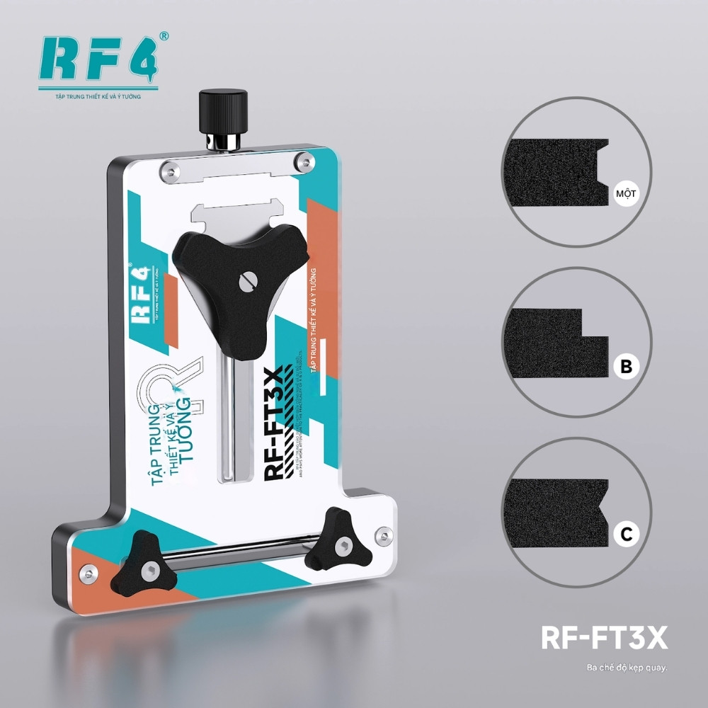 de kep main rf4 rf-ft3x - 1 Đế kẹp main RF4 RF-FT3X kẹp cpu, ic, ổ cứng đa năng